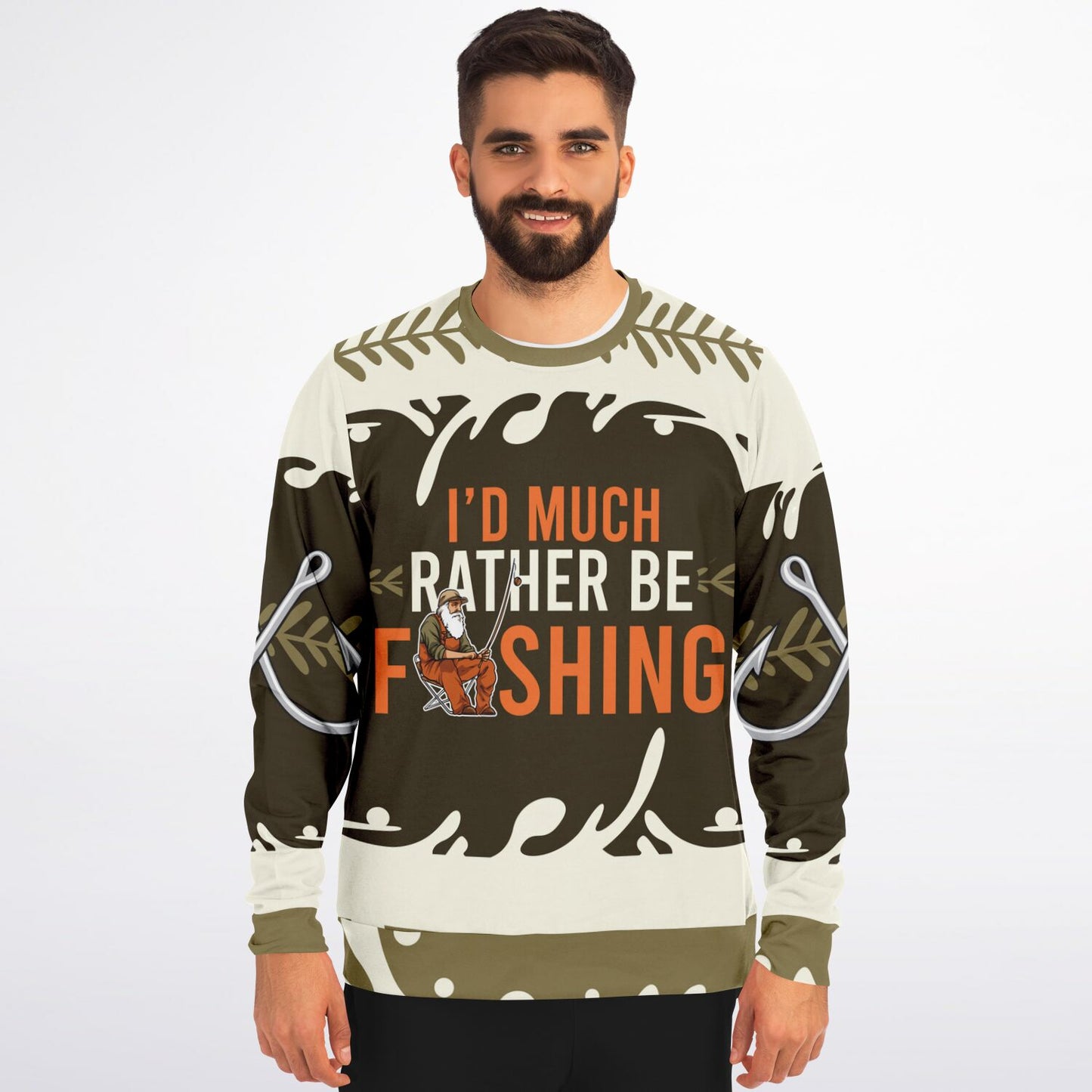 I’d Much Rather Be Fishing Sweatshirt