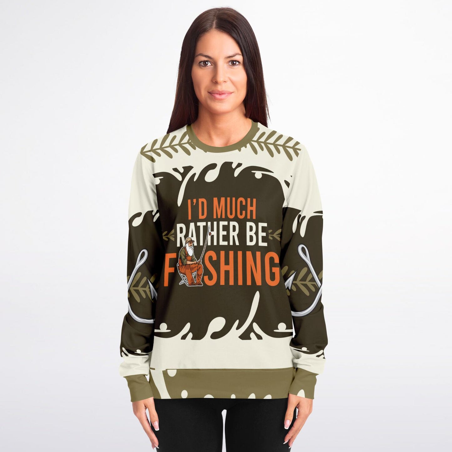 I’d Much Rather Be Fishing Sweatshirt