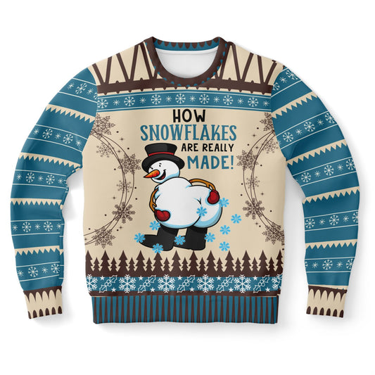 How Snowflakes Are Really Made Sweatshirt