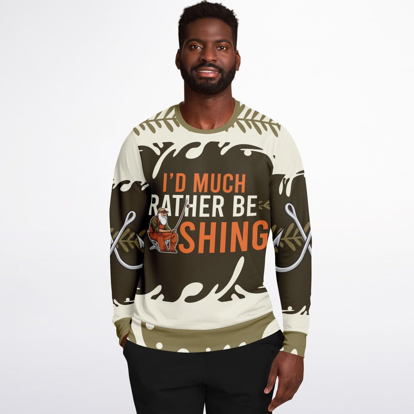 I’d Much Rather Be Fishing Sweatshirt