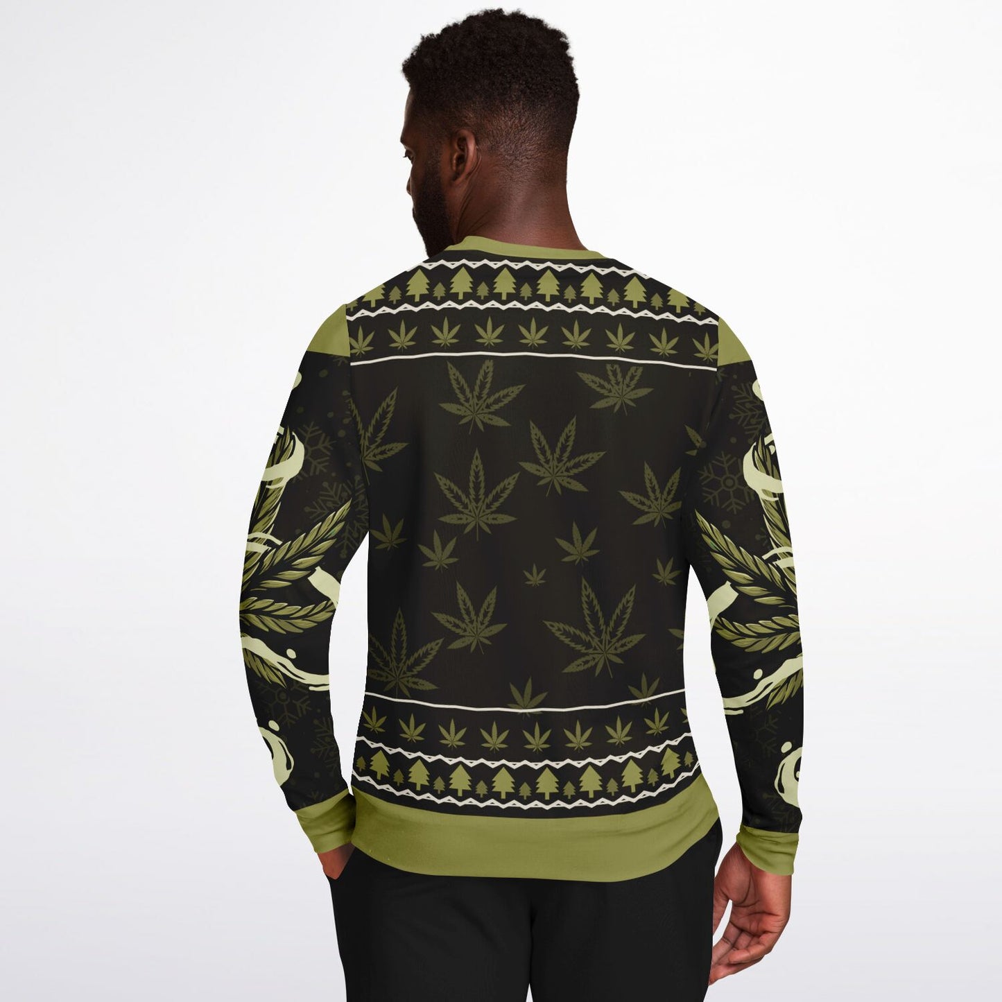 Merrijuana Christmas Weed Sweatshirt