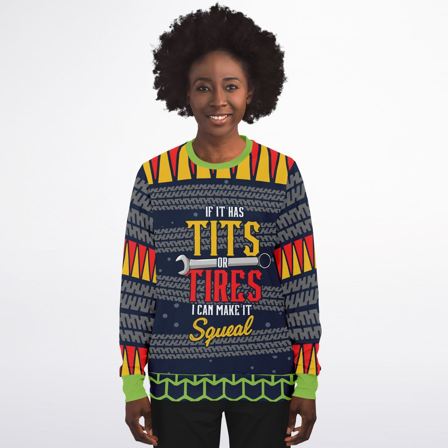 Tits or Tires Squeal Sweatshirt