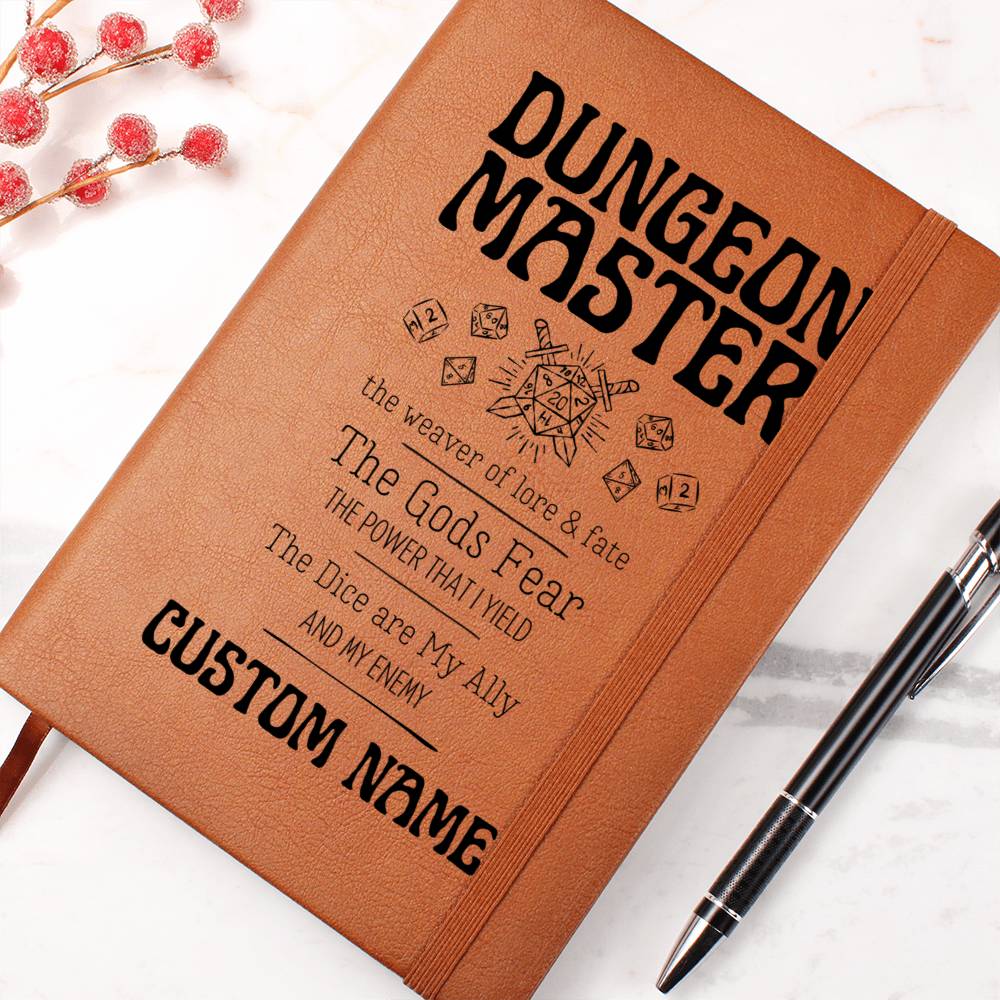 Custom DND Journal for Dungeon Masters - Perfect DND Gift for the Dungeon Master