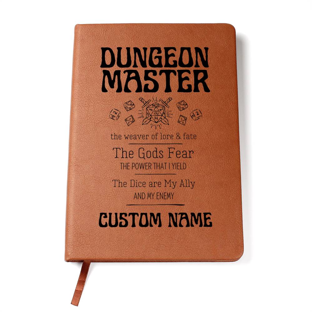 Custom DND Journal for Dungeon Masters - Perfect DND Gift for the Dungeon Master