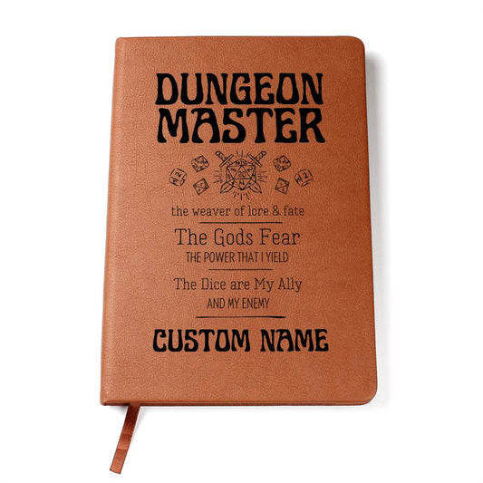 Custom DND Journal for Dungeon Masters - Perfect DND Gift for the Dungeon Master