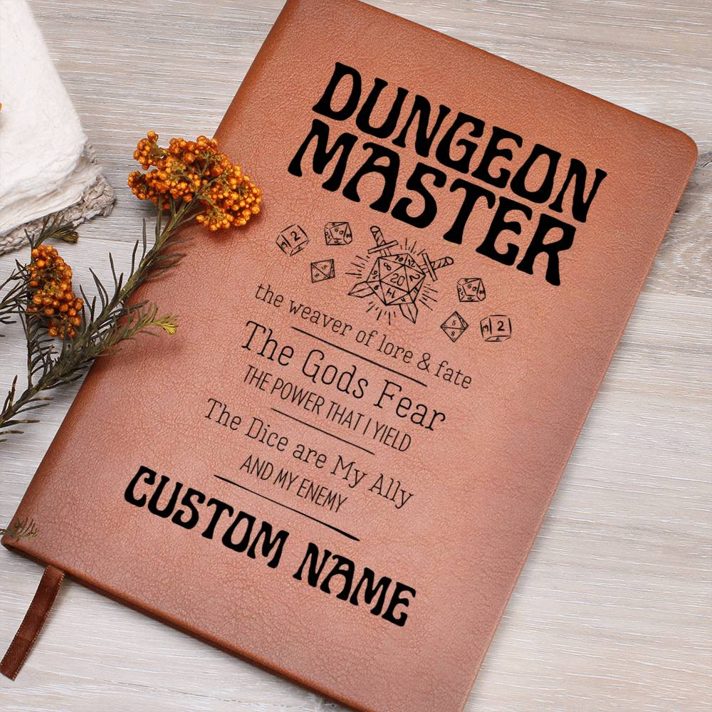 Custom DND Journal for Dungeon Masters - Perfect DND Gift for the Dungeon Master