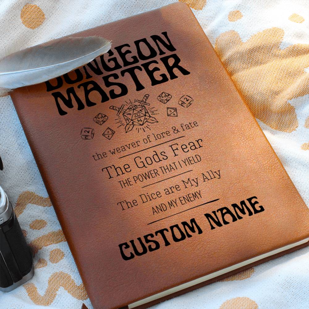 Custom DND Journal for Dungeon Masters - Perfect DND Gift for the Dungeon Master