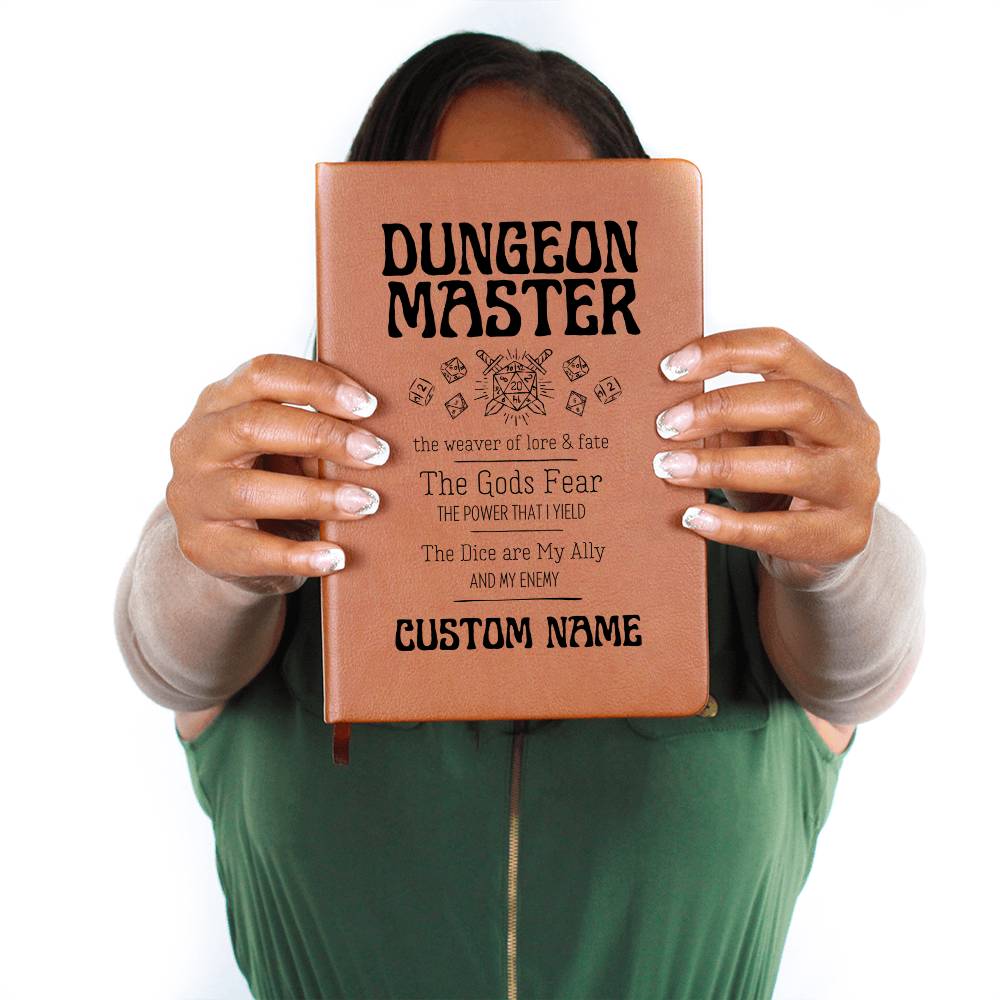 Custom DND Journal for Dungeon Masters - Perfect DND Gift for the Dungeon Master