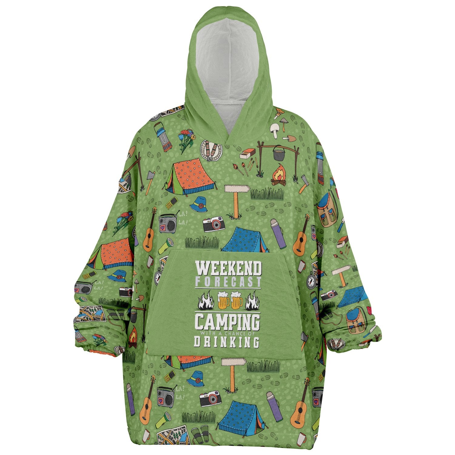 Camping Forecast Super Hoodie 🔥 - Available for a Strictly Limited Time ⏰ - chaosandthunder