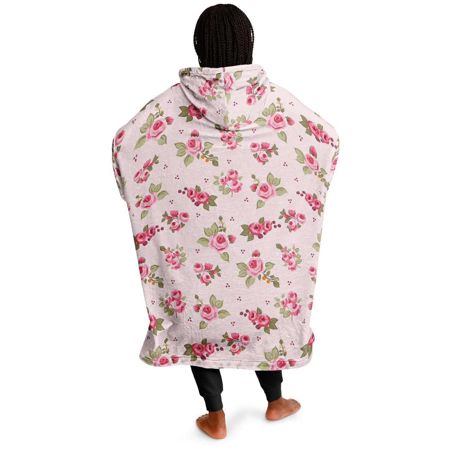 Coquette Hooded Blanket Perfect for Valentine's Day, Galentine's Day, Birthdays or Anniversaries - chaosandthunder