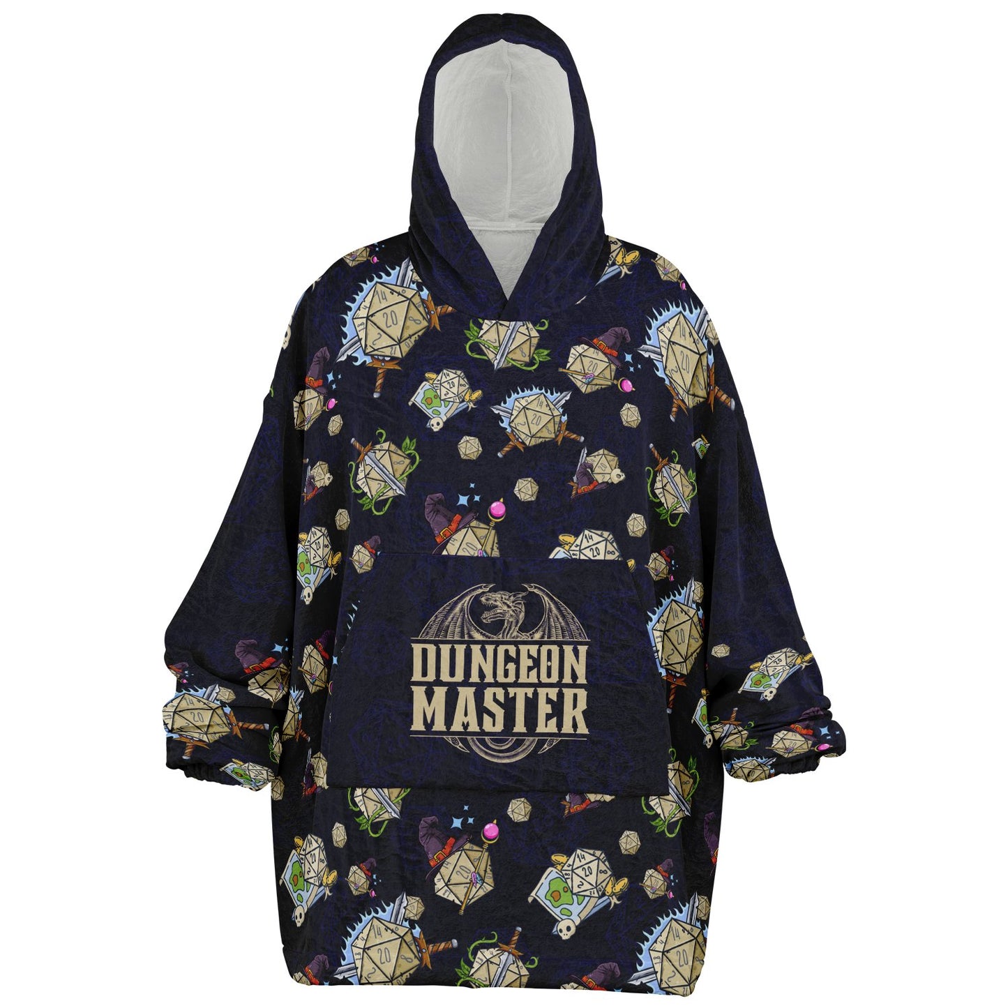 DM Dungeon Master DND Super Hoodie - Available for a Strictly Limited Time ⏰ - chaosandthunder