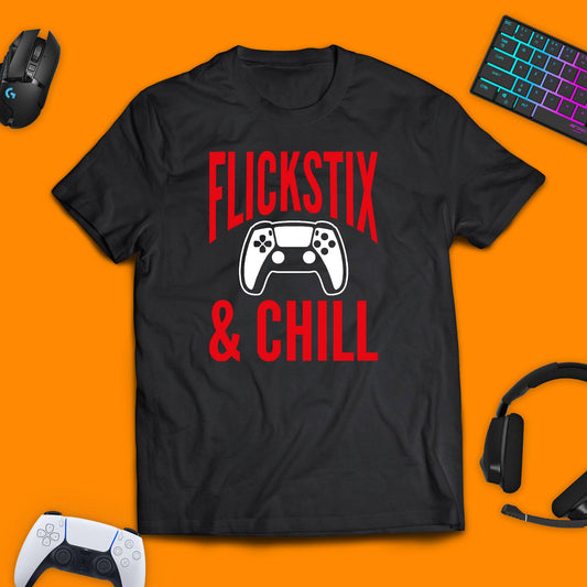 Flickstix & Chill T - Shirt - chaosandthunder