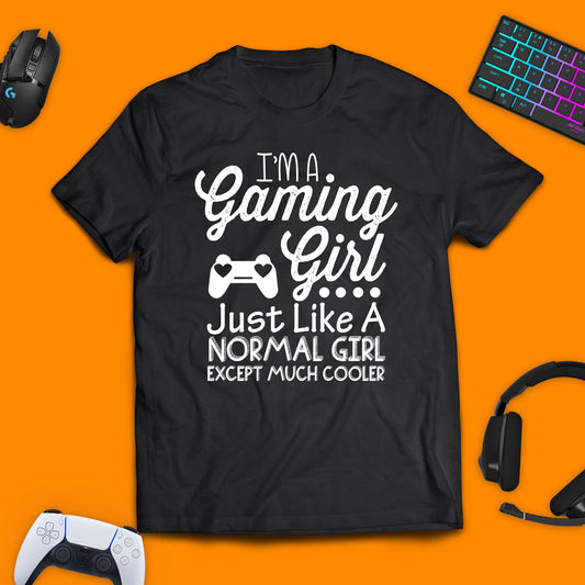 Gaming Girl T - Shirt - chaosandthunder