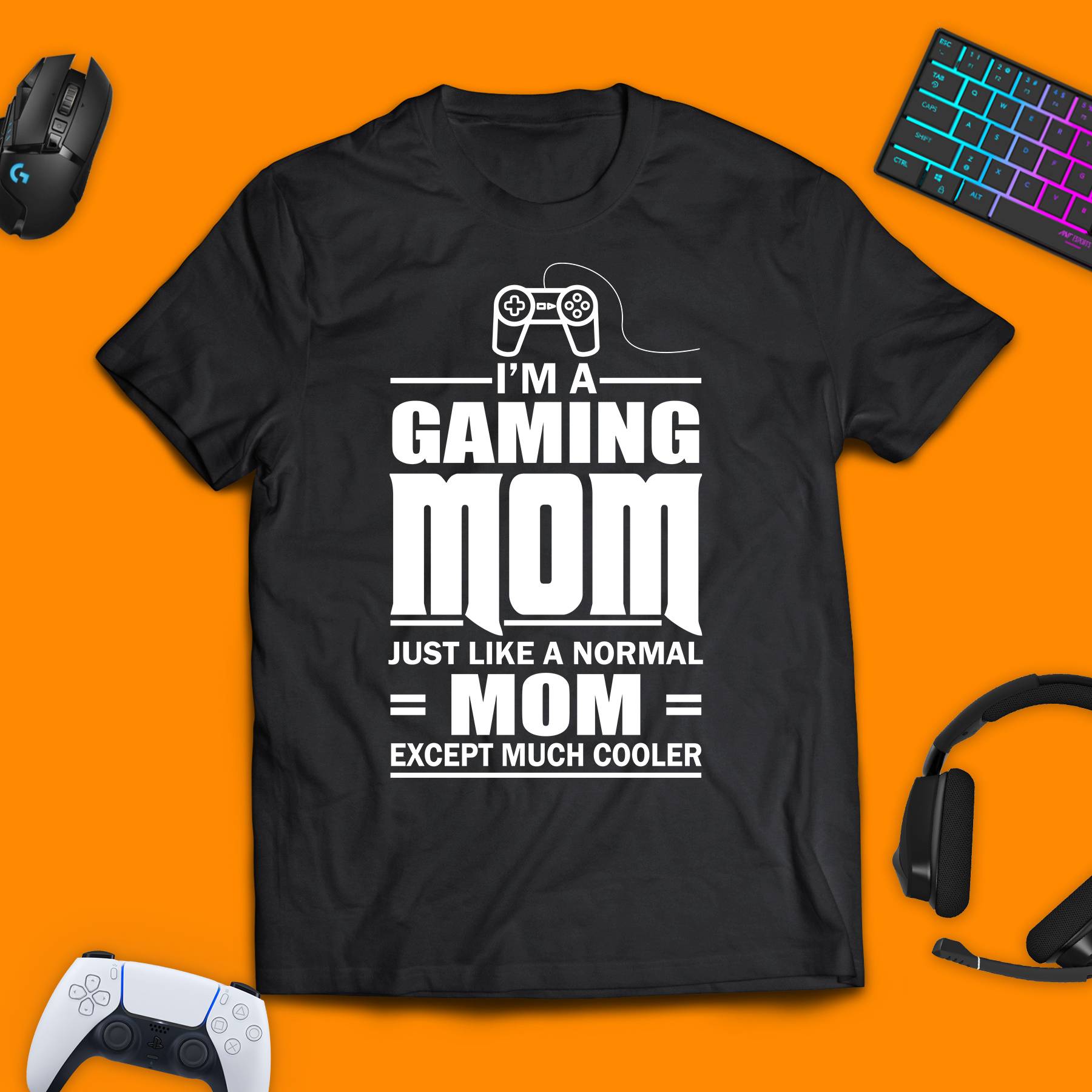 Gaming Mom T - Shirt - chaosandthunder