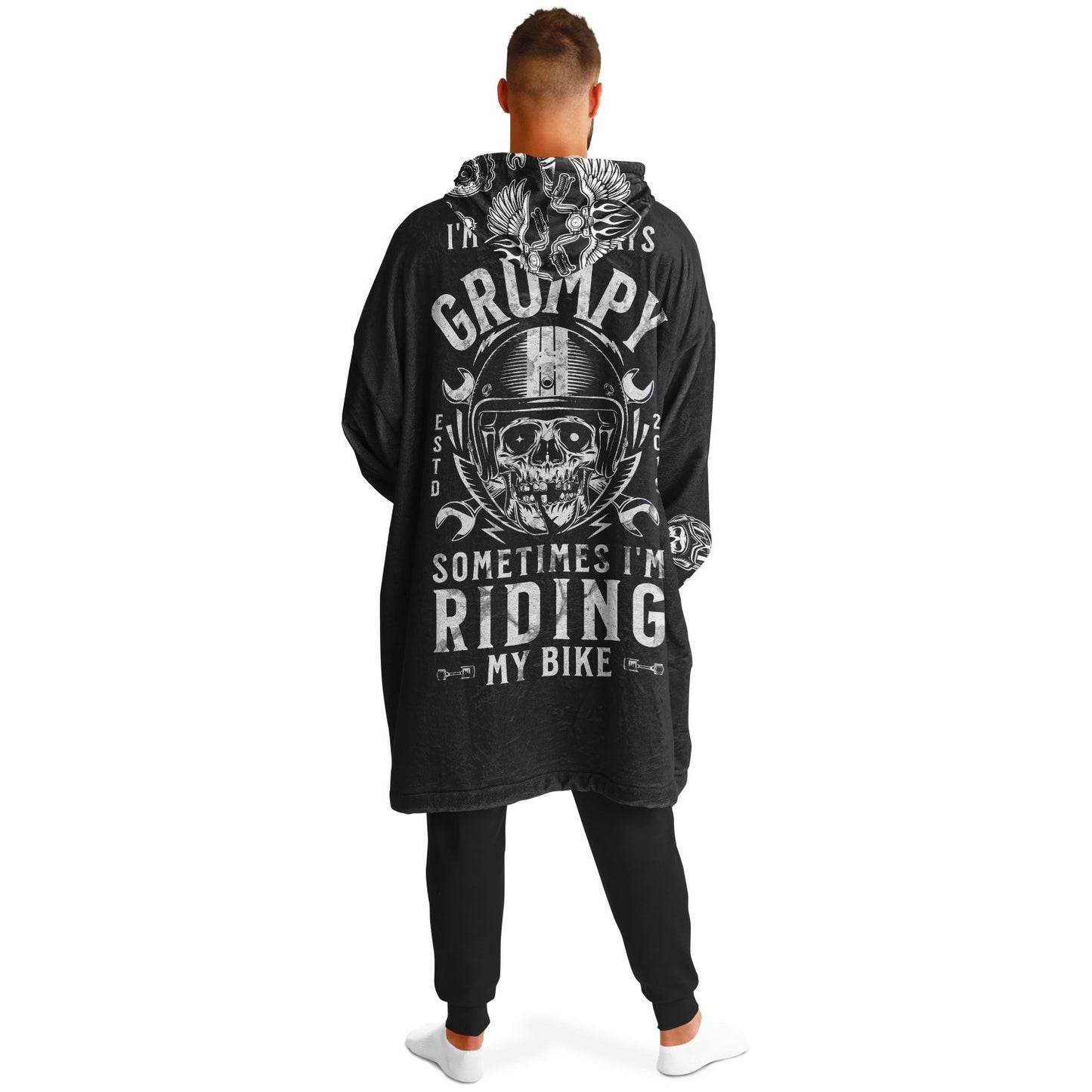 Grumpy Biker Super Hoodie - Available for a Strictly Limited Time ⏰ - chaosandthunder