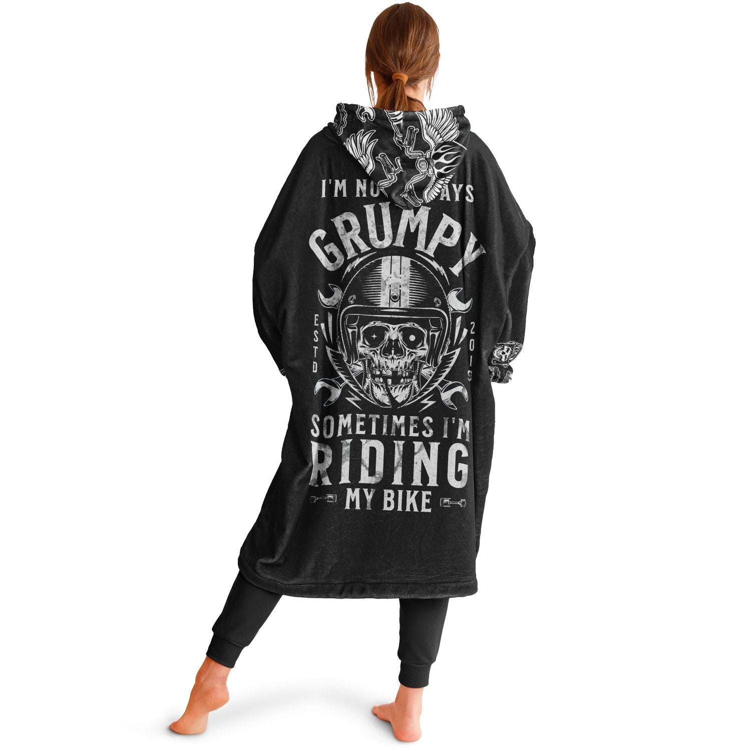 Grumpy Biker Super Hoodie - Available for a Strictly Limited Time ⏰ - chaosandthunder