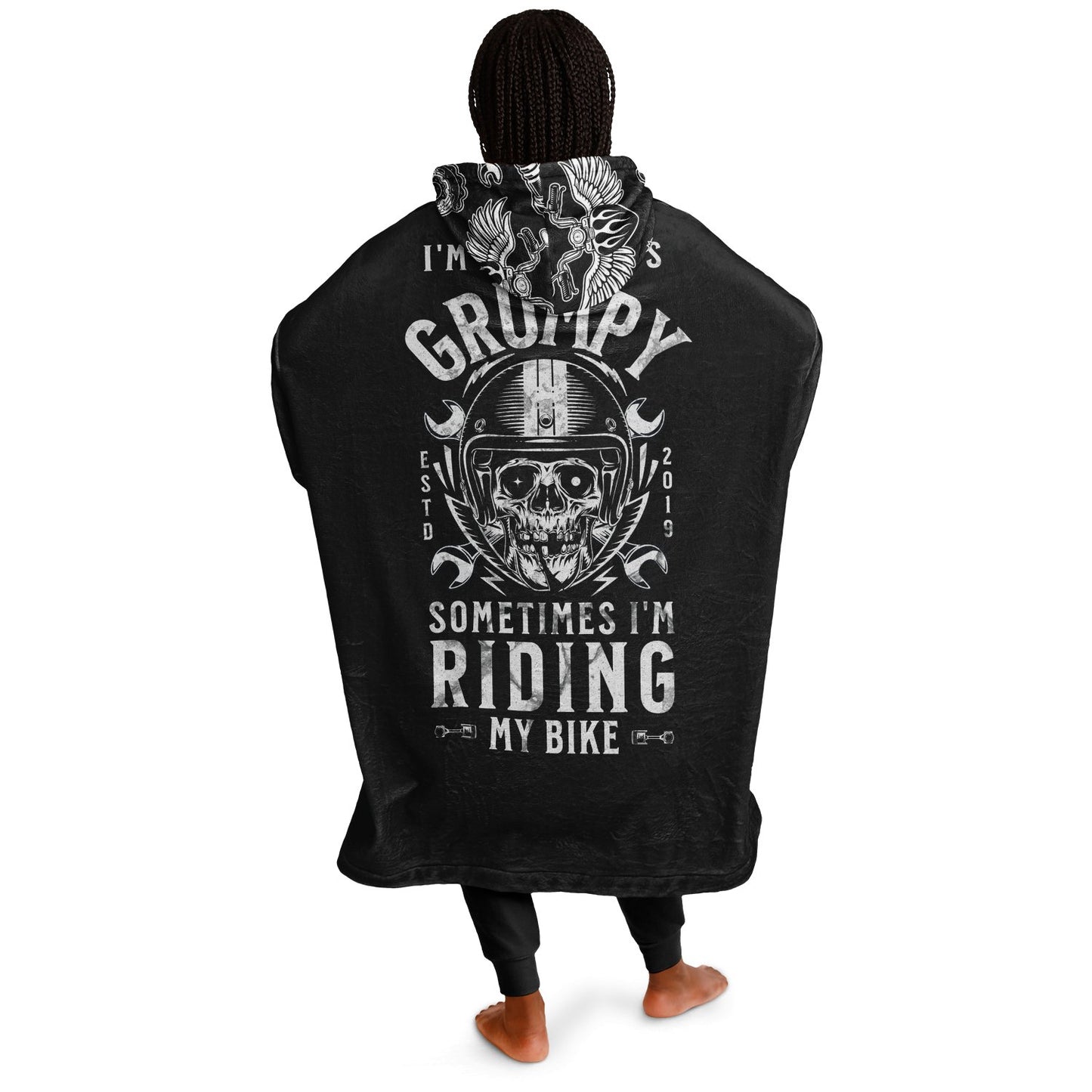 Grumpy Biker Super Hoodie - Available for a Strictly Limited Time ⏰ - chaosandthunder