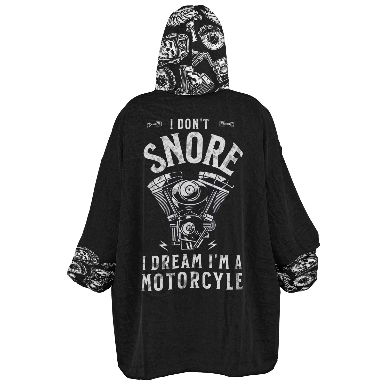 I Dream I'm a Motorcycle Super Hoodie - Available for a Strictly Limited Time ⏰ - chaosandthunder