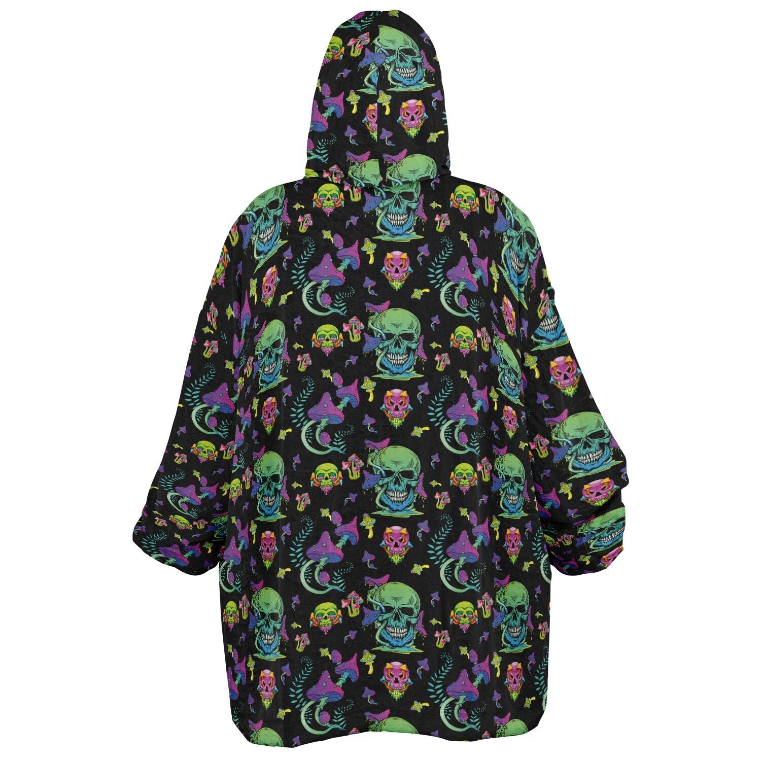 Psychedelic Mushie Snug SuperHoodie - Limited Edition Buy 2 & Get FREE Shipping - chaosandthunder