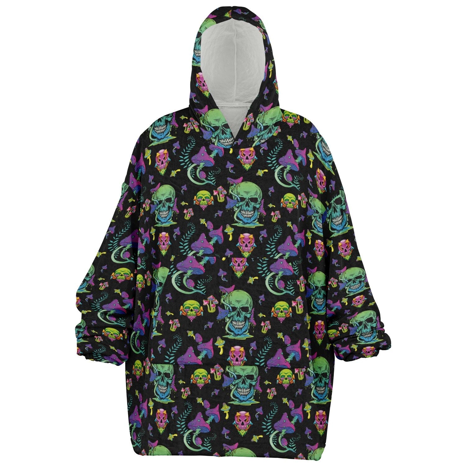 Psychedelic Mushie Snug SuperHoodie - Limited Edition Buy 2 & Get FREE Shipping - chaosandthunder