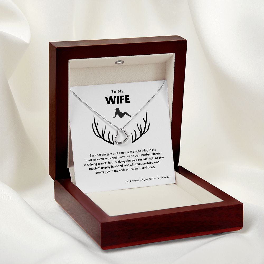 To My Wife - Love - Acrylic Plaque – The Needed Necklace